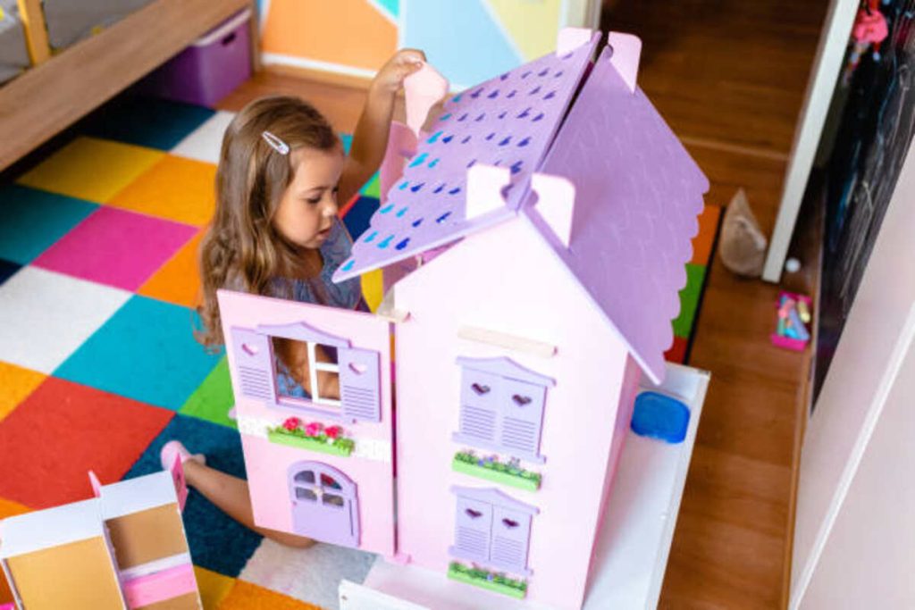 A Rattan Doll House To Spark Your Child's Imagination