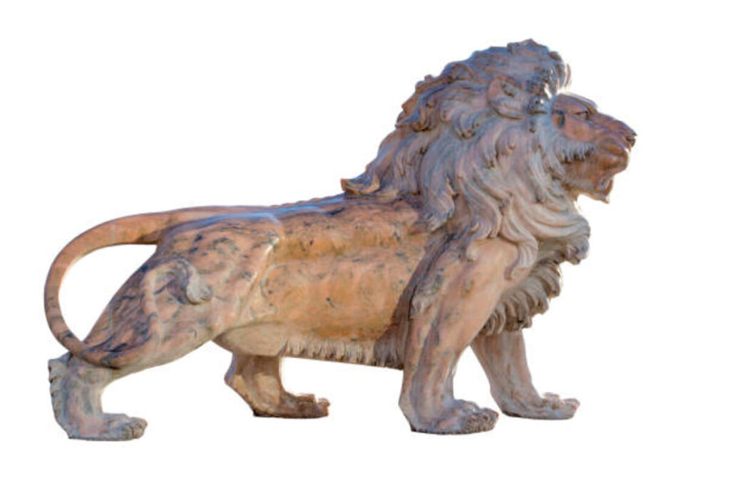 The Art Behind Lion Taxidermy Displays