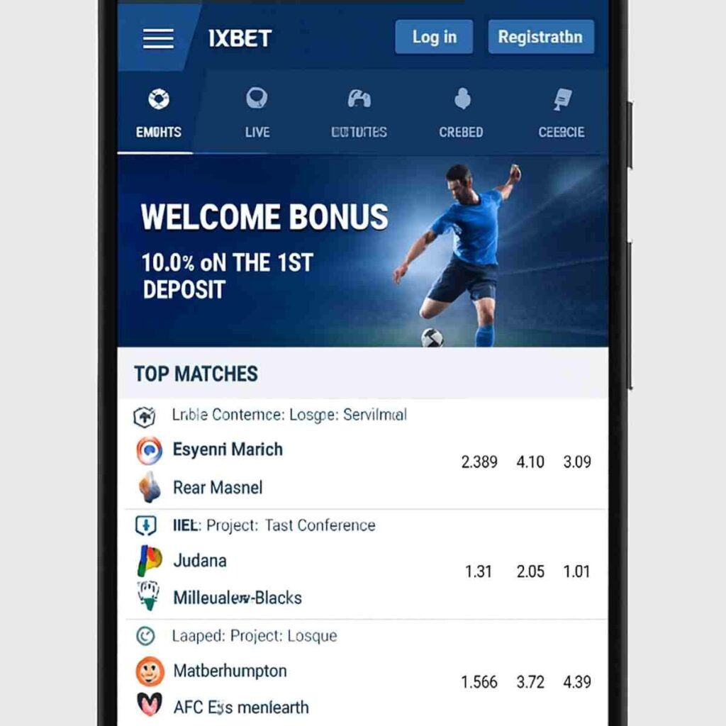 How to Download One X Bet App برنامه وان ایکس بت