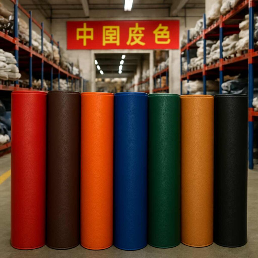 China faux leather supplier